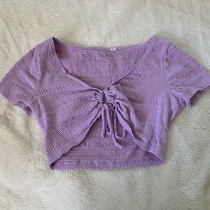 Purple. Pacsun Crop top, Size Small